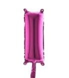 I harfi Fuşya Ruby folyo balon süper kalite 14 inc 38 cm